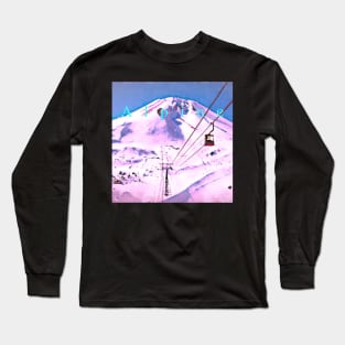 90s alpine day Long Sleeve T-Shirt